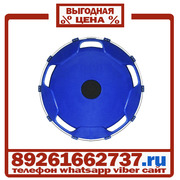 Колпаки колёсные 22.5 передние пластик синие в Москве